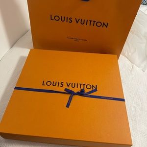 Louis Vuitton box and bag